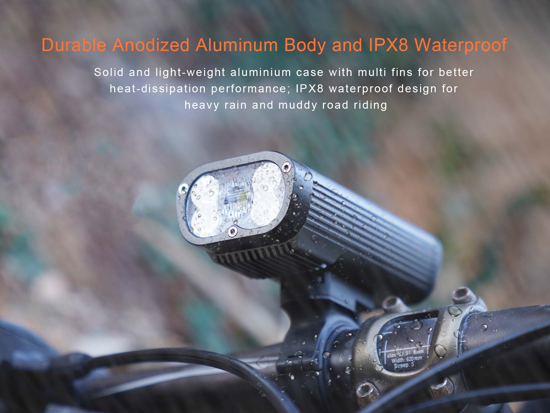 RAVEMEN PR2400 FRONT LIGHT